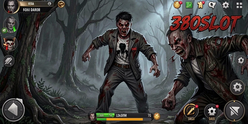 Tampilan gameplay menyeramkan di 380SLOT