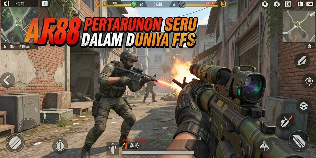 Screenshot gameplay AJR88 dengan aksi seru dan grafis menawan.