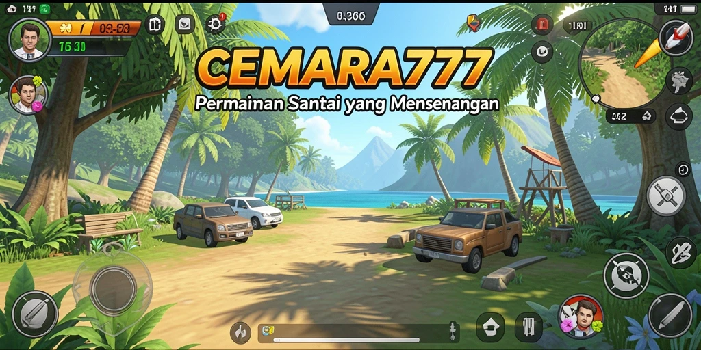 Screenshot menunjukkan aksi seru dalam permainan CEMARA777.