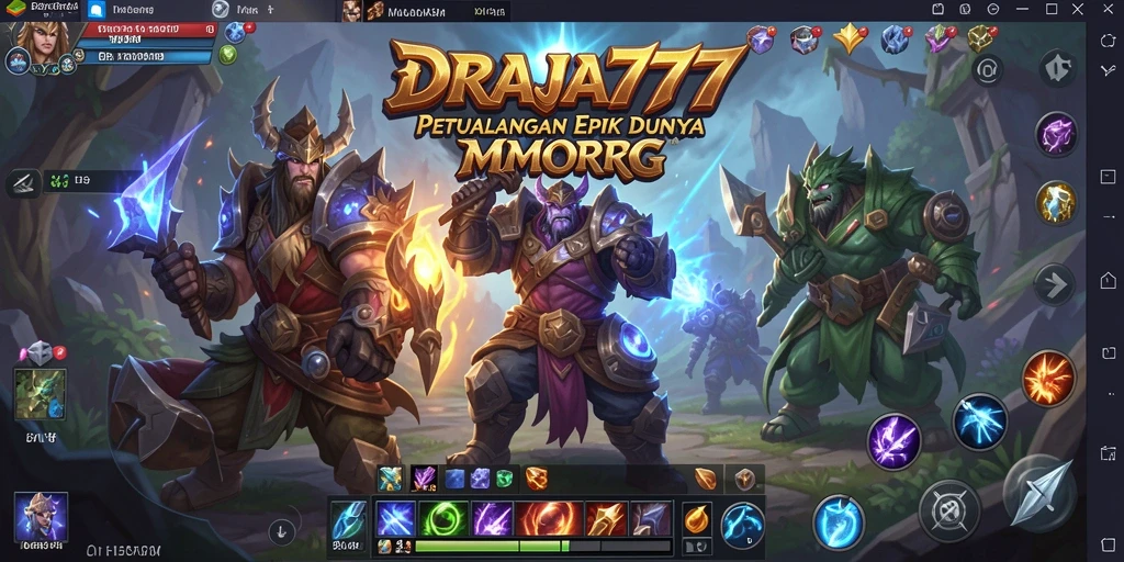 Screenshot menampilkan aksi seru dalam gameplay DRAJA777 yang memikat.