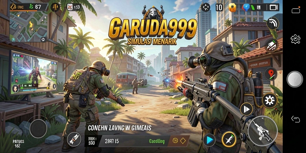 Tampilan gameplay memikat dalam GARUDA999 yang menunjukkan simulasi mendalam.