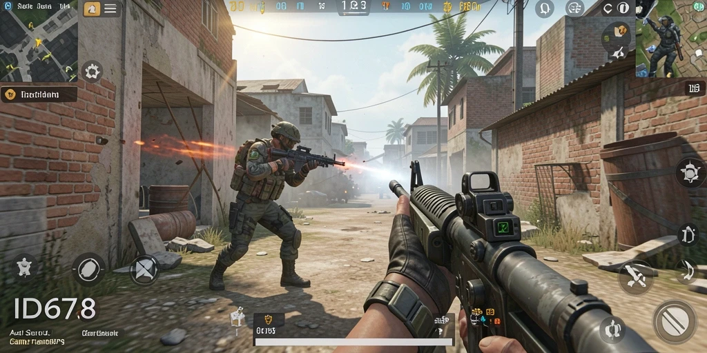 Gameplay mendebarkan dengan aksi tembak-menembak yang intens.