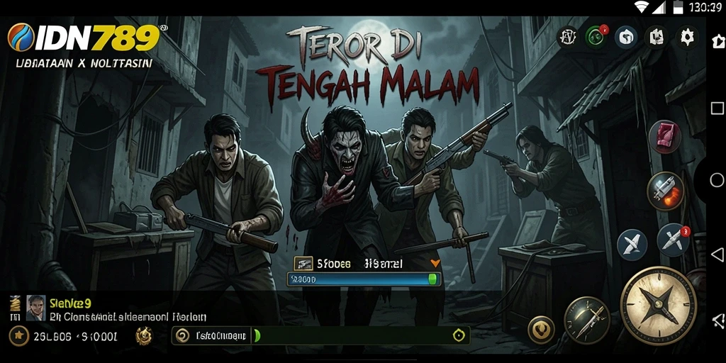 Gameplay menegangkan di IDN789 dengan atmosfer Horror yang kental.