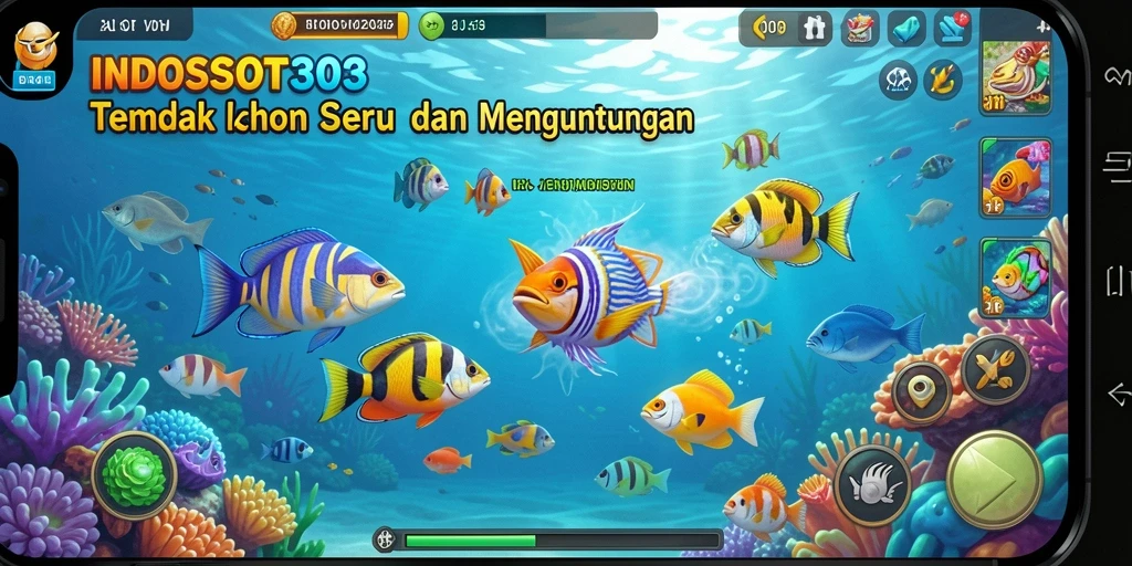 Gameplay seru dalam INDOSLOT303 dengan aksi Tembak Ikan