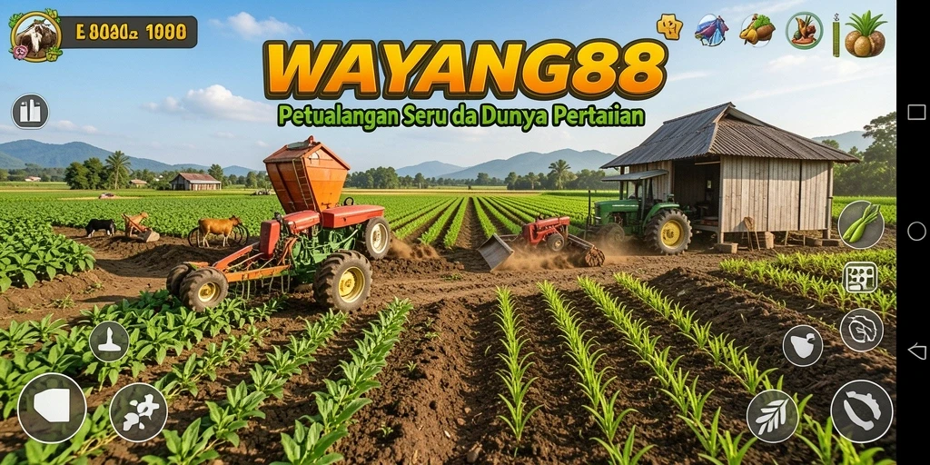Gameplay Farming yang menyenangkan dan interaktif di WAYANG88.